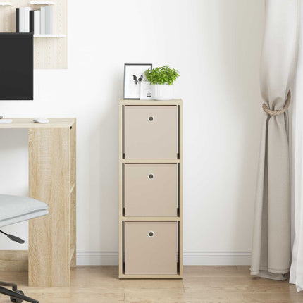 Sideboard med låda Sonoma-ek 30,5 x 27 x 84,5 cm