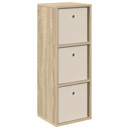 Sideboard med låda Sonoma-ek 30,5 x 27 x 84,5 cm