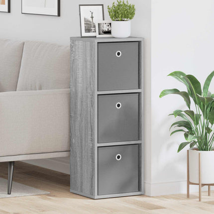 Sideboard med låda Grå Sonoma 30,5 x 27 x 84,5 cm