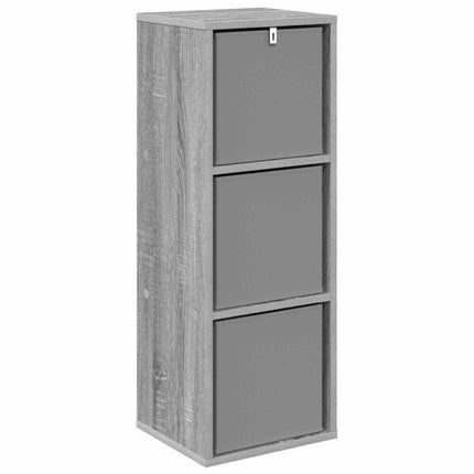 Sideboard med låda Grå Sonoma 30,5 x 27 x 84,5 cm