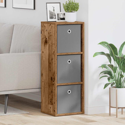 Sideboard med låda Gammalt trä 30,5 x 27 x 84,5 cm