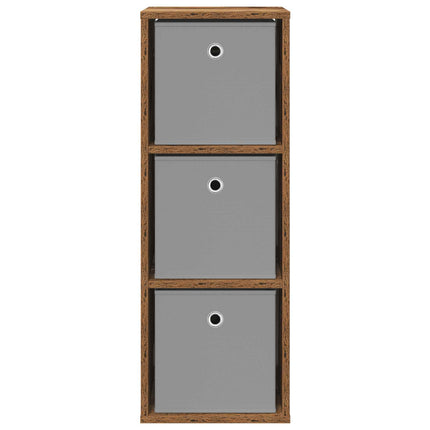 Sideboard med låda Gammalt trä 30,5 x 27 x 84,5 cm