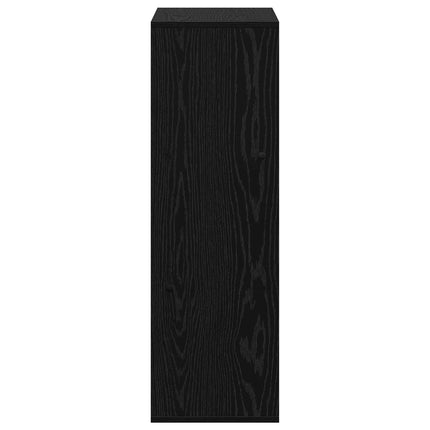 Sideboard med låda Svart Ek 35 x 32 x 99,5 cm