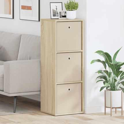 Sideboard med låda Sonoma-ek 35 x 32 x 99,5 cm