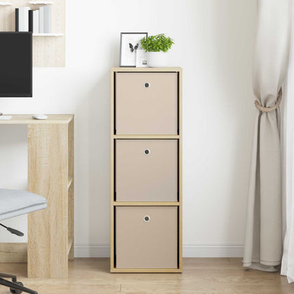 Sideboard med låda Sonoma-ek 35 x 32 x 99,5 cm
