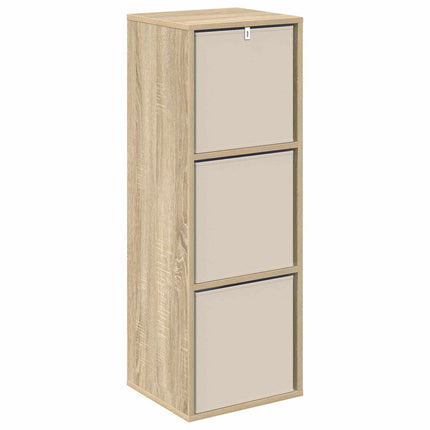 Sideboard med låda Sonoma-ek 35 x 32 x 99,5 cm