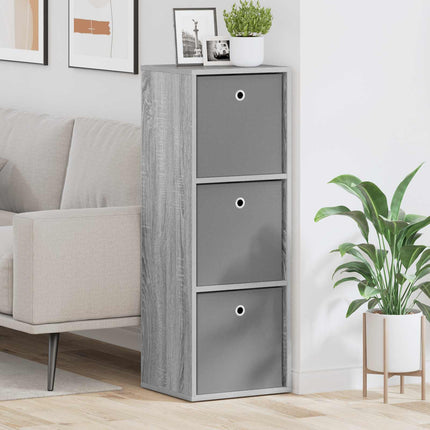 Sideboard med låda Grå Sonoma 35 x 32 x 99,5 cm