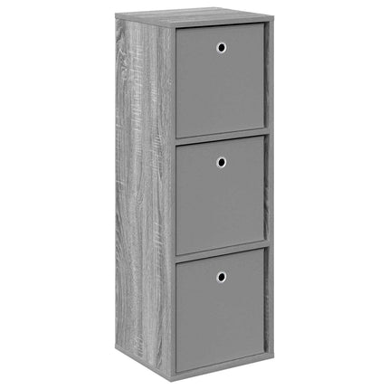 Sideboard med låda Grå Sonoma 35 x 32 x 99,5 cm