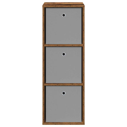 Sideboard med låda Gammalt trä 35 x 32 x 99,5 cm