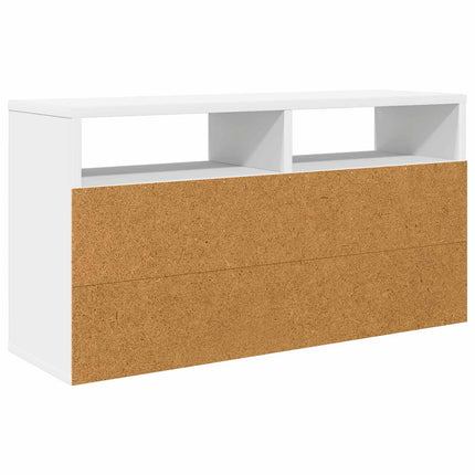 Lågskåp med låda Vit 72 x 22,5 x 38 cm