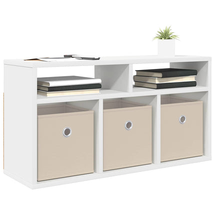 Lågskåp med låda Vit 72 x 22,5 x 38 cm