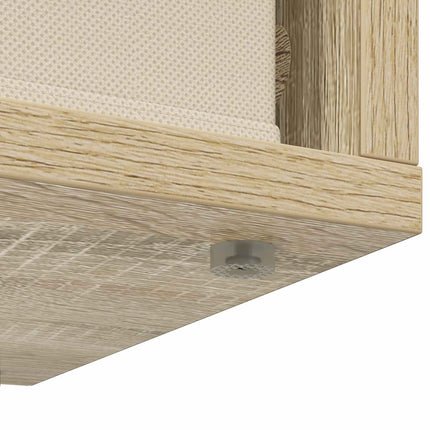 Lågskåp med låda Sonoma-ek 72 x 22,5 x 38 cm