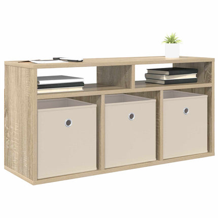 Lågskåp med låda Sonoma-ek 87 x 27,5 x 43 cm