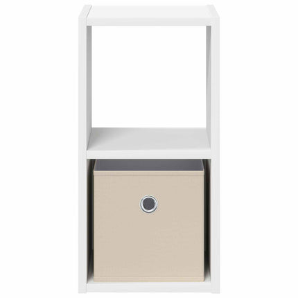 Sängbord med låda 2 pcs Vit 25,5 x 22 x 49,5 cm Konstruerat trä