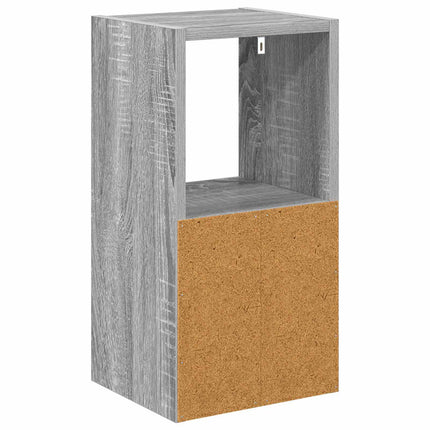 Sängbord Grå Sonoma 25,5 x 22 x 49,5 cm Konstruerat trä