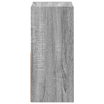 Sängbord 2 pcs Grå Sonoma 25,5 x 22 x 49,5 cm Konstruerat trä