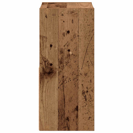 Sängbord 2 pcs Gammalt trä 25,5 x 22 x 49,5 cm Konstruerat trä