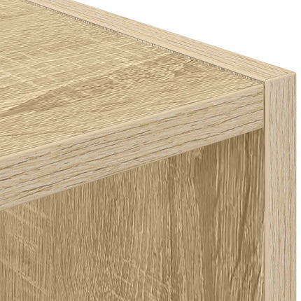 Sängbord med låda Sonoma-ek 30,5 x 27 x 59,5 cm Konstruerat trä