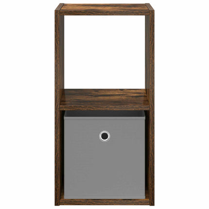 Sängbord 2 pcs Rökt ek 30,5 x 27 x 59,5 cm Konstruerat trä