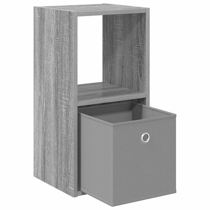 Sängbord 2 pcs Grå Sonoma 30,5 x 27 x 59,5 cm Konstruerat trä