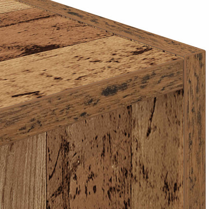 Sängbord 2 pcs Gammalt trä 30,5 x 27 x 59,5 cm Konstruerat trä