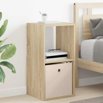 Sängbord 2 pcs Sonoma-ek 35 x 32 x 68,5 cm Konstruerat trä