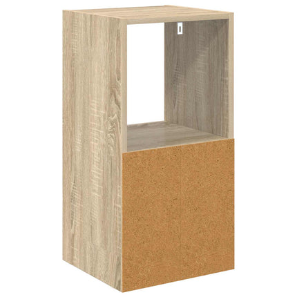 Sängbord 2 pcs Sonoma-ek 35 x 32 x 68,5 cm Konstruerat trä