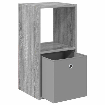 Sängbord 2 pcs Grå Sonoma 35 x 32 x 68,5 cm Konstruerat trä