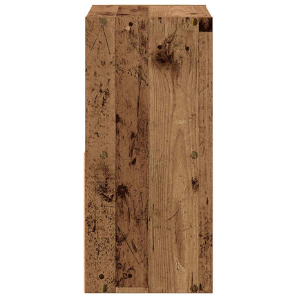 Sängbord Gammalt trä 35 x 32 x 68,5 cm Konstruerat trä