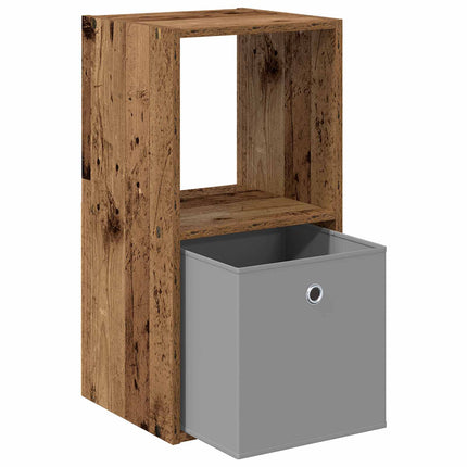 Sängbord 2 pcs Gammalt trä 35 x 32 x 68,5 cm Konstruerat trä