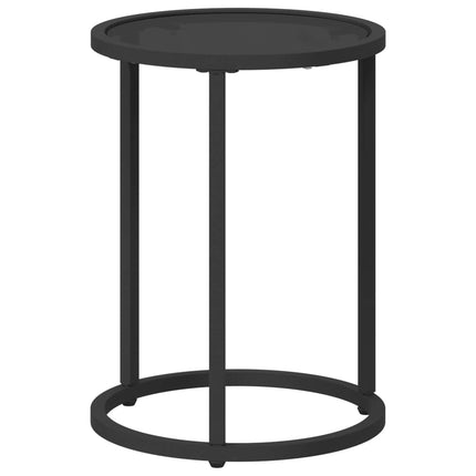 Kaffebordsset 2 st 55 x 55 x 45 cm stål