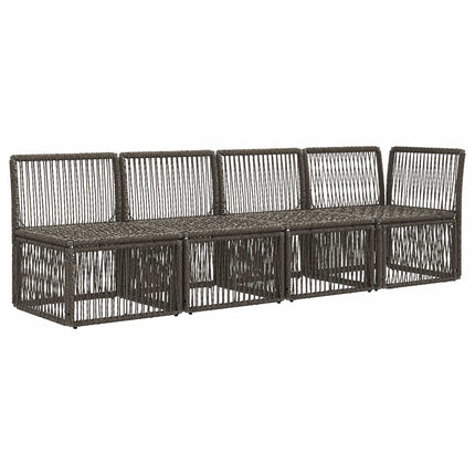 4-sits soffa med vänster arm 4 pcs 4-Antal sittplatser Grå