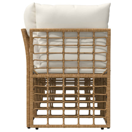 4-sits trädgårdsoffa med vänster arm 4 pcs 4-Antal sittplatser