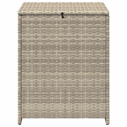 Kuddbox Ljusgrå 55 x 55 x 69 cm konstrotting