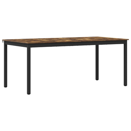 Matbord 2 st 180 x 90 x 75 cm Konstruerat trä Rektangulär