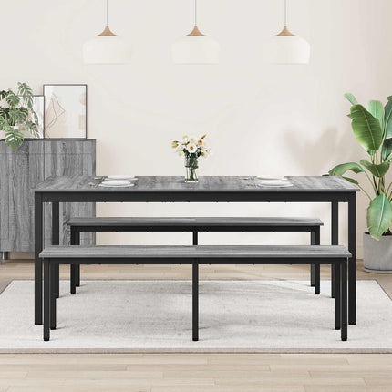 Matbord 2 pcs 180 x 90 x 75 cm Konstruerat trä