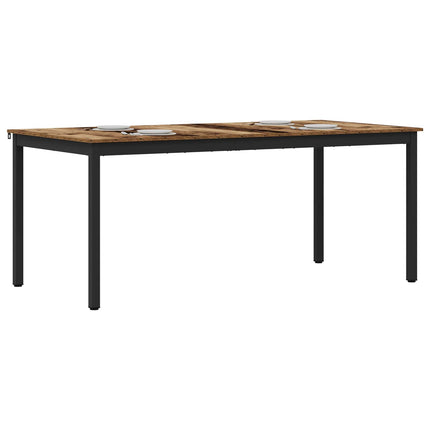 Matbord 2 pcs 180 x 90 x 75 cm Konstruerat trä Rektangulär