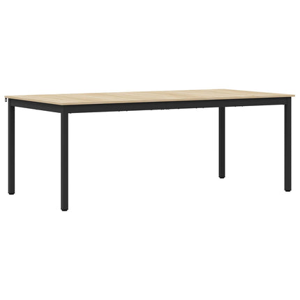 Matbord 200 x 100 x 75 cm Konstruerat trä Rektangulär
