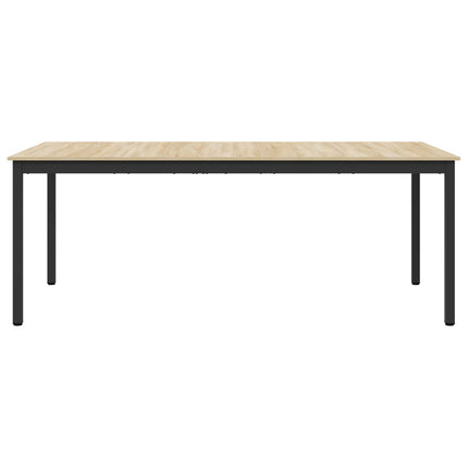 Matbord 2 pcs 200 x 100 x 75 cm Konstruerat trä