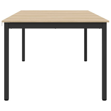 Matbord 2 pcs 200 x 100 x 75 cm Konstruerat trä