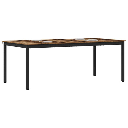 Matbord 200 x 100 x 75 cm Konstruerat trä Rektangulär