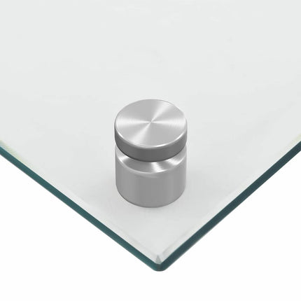 Köksskydd 2 pcs Transparent 90 x 40 cm härdat glas