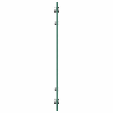 Köksskydd 2 pcs Ljusgrå 90 x 40 cm härdat glas