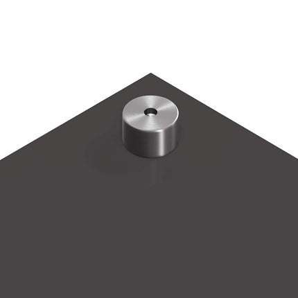 Köksskydd 2 pcs Mörkgrå 70 x 50 cm härdat glas