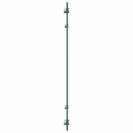 Köksskydd 2 pcs Mörkgrå 70 x 50 cm härdat glas