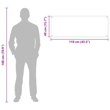 Köksskydd 2 pcs Transparent 110 x 40 cm härdat glas