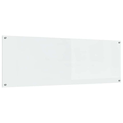 Köksskydd 2 pcs Transparent 120 x 40 cm härdat glas
