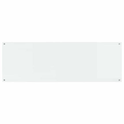 Köksskydd 2 pcs Transparent 120 x 40 cm härdat glas