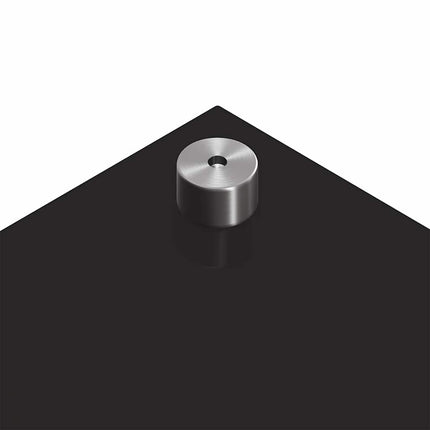 Köksskydd 2 pcs Svart 120 x 60 cm härdat glas