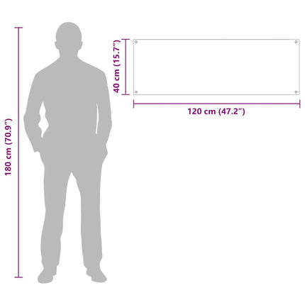 Köksskydd 2 pcs Mörkgrå 120 x 40 cm härdat glas